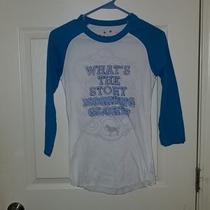 PINK baseball tee XS